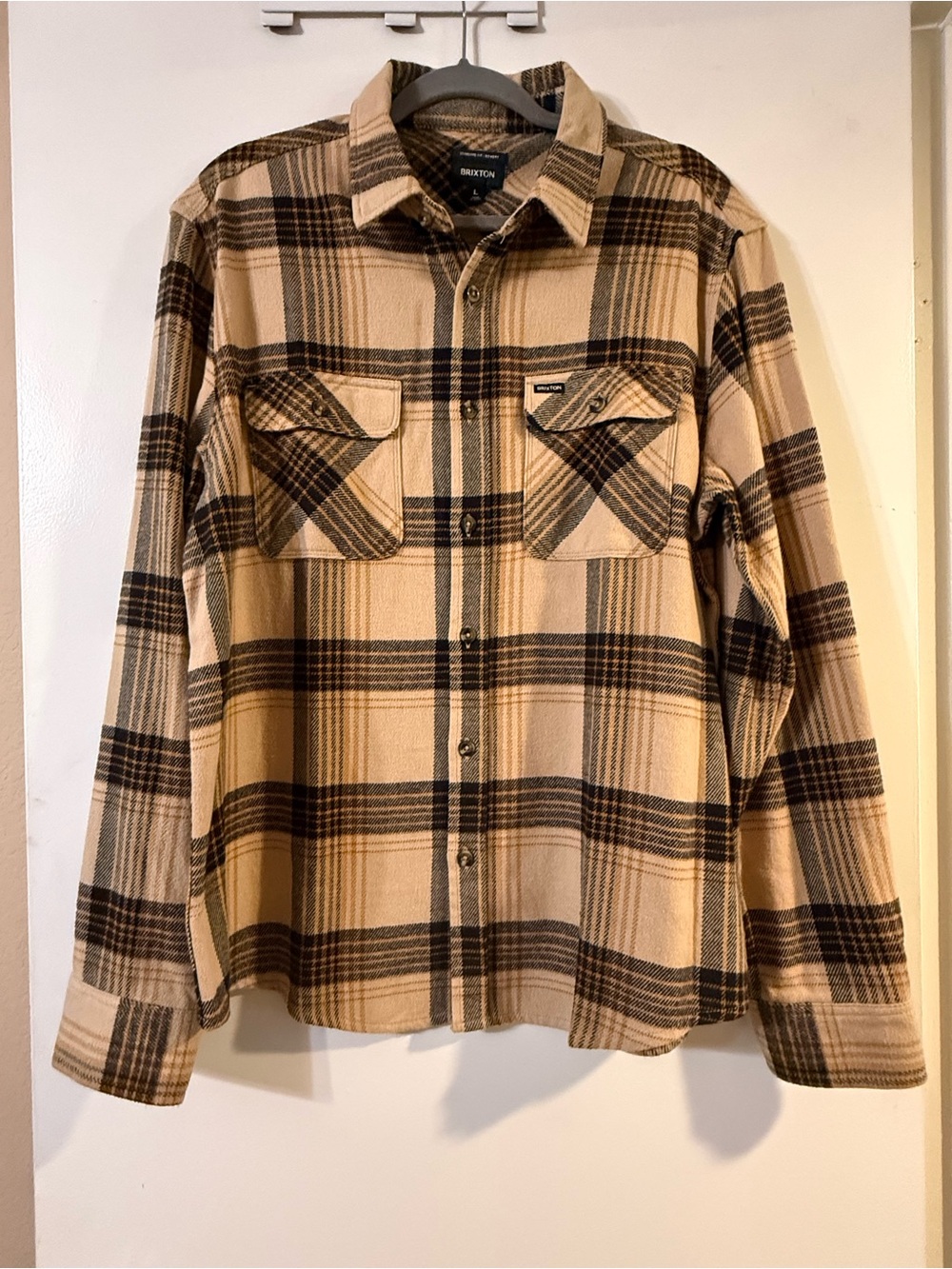 Brixton Plaid Flannel Shirt
